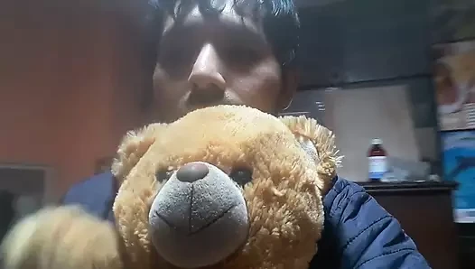 Peruvian porn video – Latino Man Plays with the Camera and Masturbates
