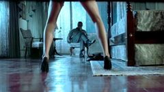 La celebridad Jamie Lee Curtis striptease escena de sexo