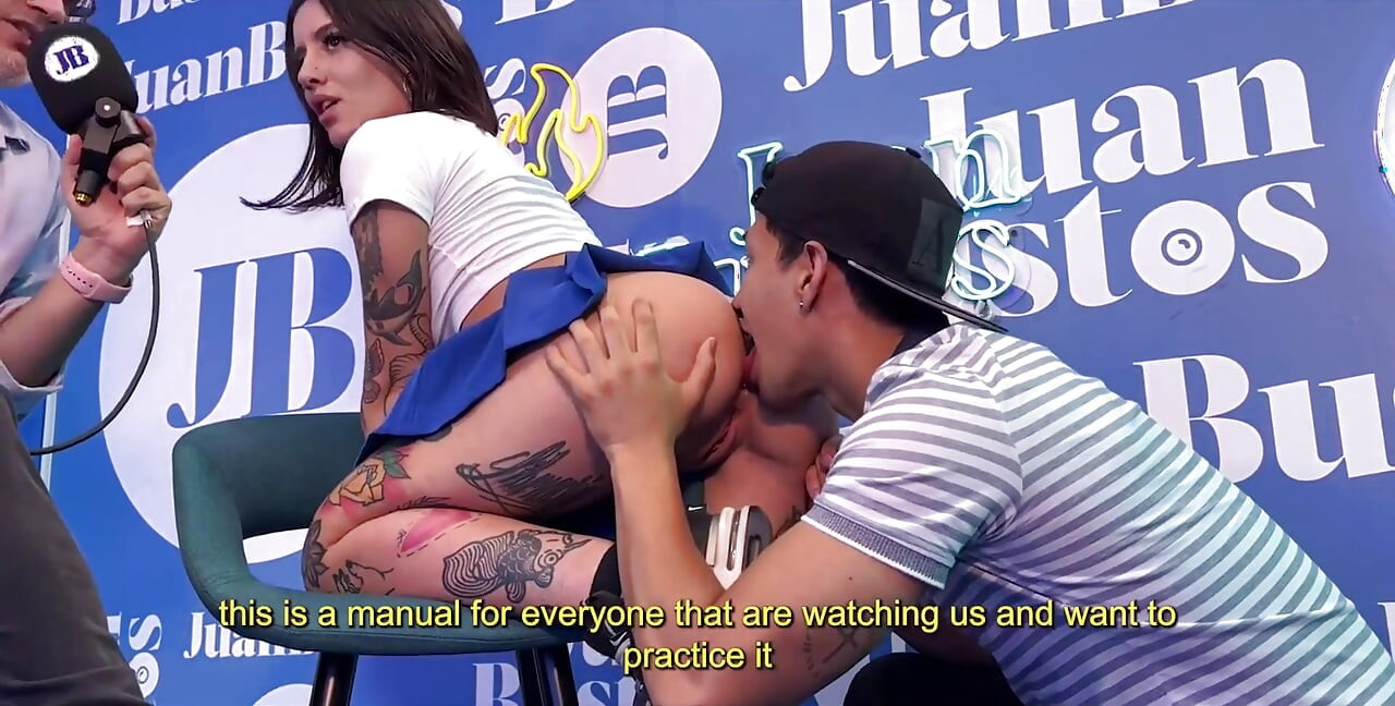 Blaze Rager Likes Hard Anal Sex with Huge Cock in Juan Bustos Podcast