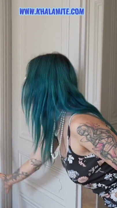 My nympho neighbor shows me around her apartment and her hairy pussy - French ALT Hard Fuck KHALAMITE | Clip 1