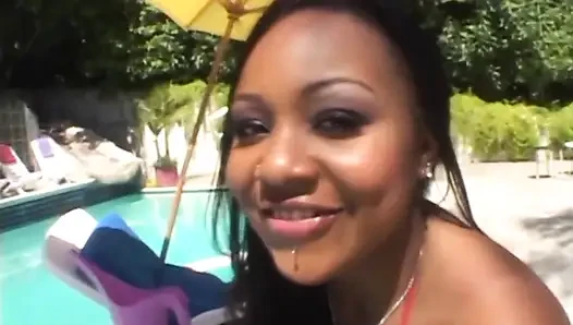 Porn Movie with Beautiful Black Oanteres Fucked by Monster Black Cocks
