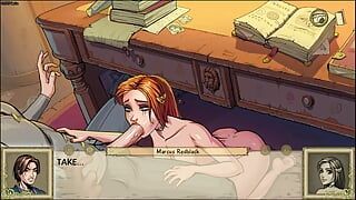 Ginny Weasly Sucks Off the Headmaster - Harry Potter - Innocent Witches - Porn Gameplay