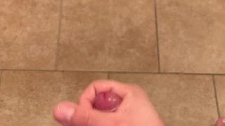 Uncut Pre-shower Jerk Off