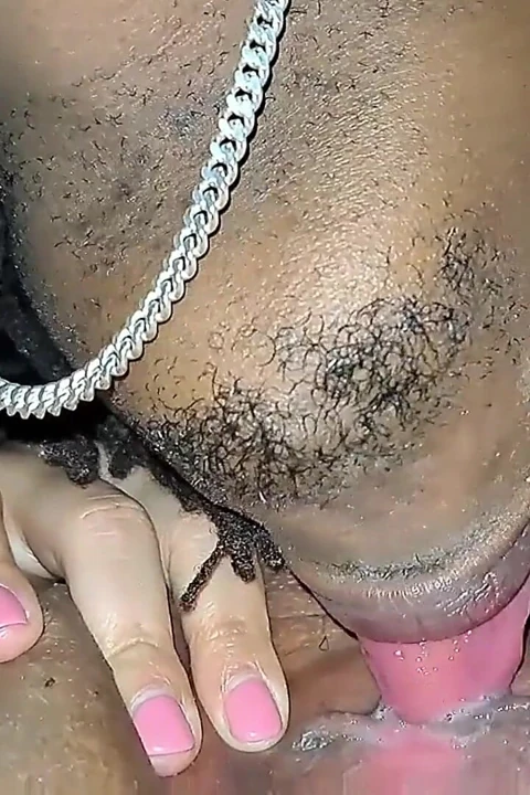 WildEnglishBBW BBC Nata4sex licking my pussy rubbing his dick on my clit