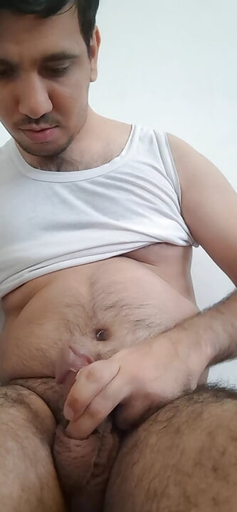 Stroking Real Big Dick