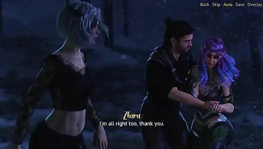 Мой друг-эльф давится на меня