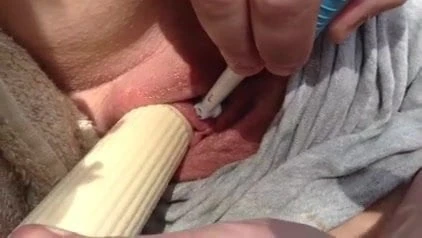 MASTERBATING With a DILDO