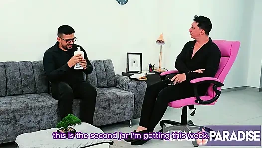 MY GIRLFRIEND CAUGHT ME FUCKING HER STEPMOM THEN THE STEPMOM SEDUCED US BOTH INTO A THREESOME