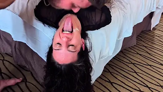 Maxxx Steele Gets His Ass Eaten and Face Fucks Ellixraven