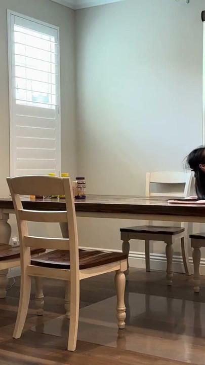 Cheating with friend’s wife on my dining table when her husband’s out of town | Clip 3