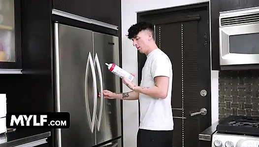 Starved Stepmom Harper Hill Fantasizes About Her Stepson Until She Acts On It