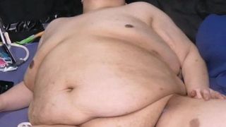 Fat bitch pig Shino is fucked front pussy by sex machine