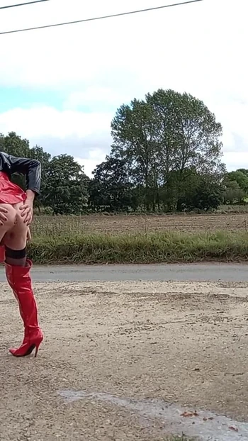 Emotional moment from "Tranny Ass Milk Squirting Compilation #6"