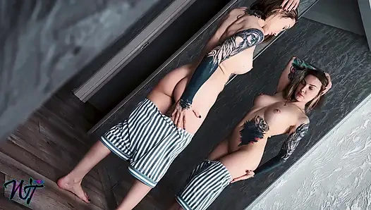 My wild Things. Mirror Anal Pleasure.