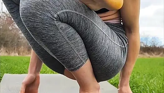 Feet Leggings Black Dildo, Outdoor, Natural, Squirt