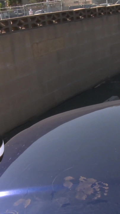 Busty brunette gets hammered by muscular client after washing his car