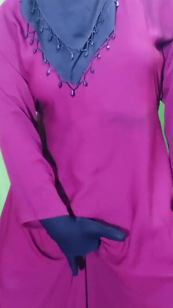 Stunning moment from "Indian beautiful hijabi muslim couple thirsty for fuck"