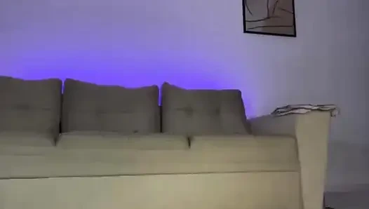 Jucielussie in doggy and natural tits playing