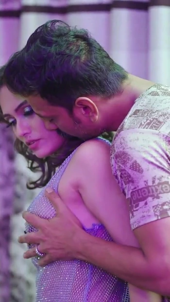 Captivating moment from "Beautiful Indian wife is encouraging her husband to have sex by changing clothes"