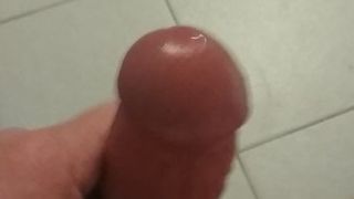 Tip squeezing with cumshot