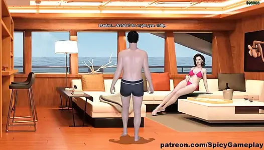 Adventures Of Willy D: hot girls on big yacht ep 101