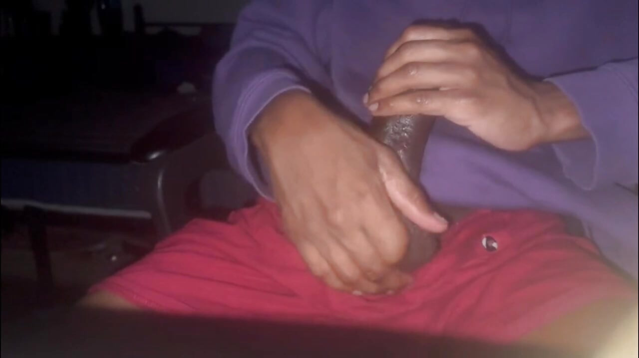 Kontol hitamku _ handjob _ mani muncrat