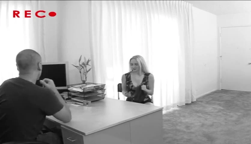 Tiny Blonde Kendi Takes On A Massive White Dick