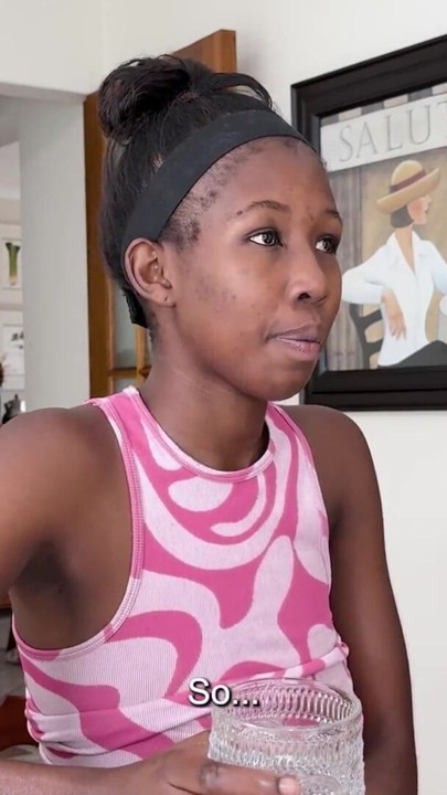 This cute AMATEUR EBONY girl arrived quiet... her body said down to fuck | Clip 2