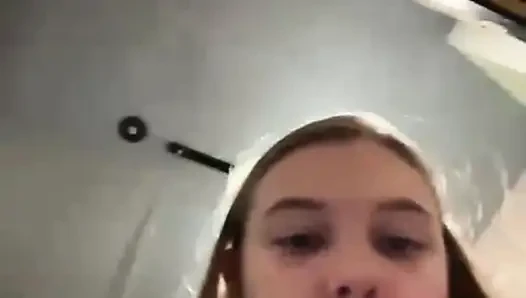 Squirting in the public so hard
