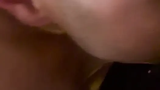 Sexy Latino man eat pretty tattooed women