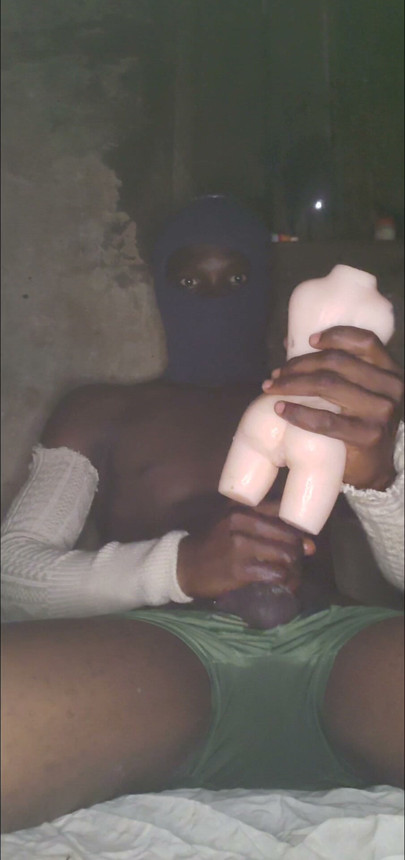 Mastubating with sex doll is very funny and sweet
