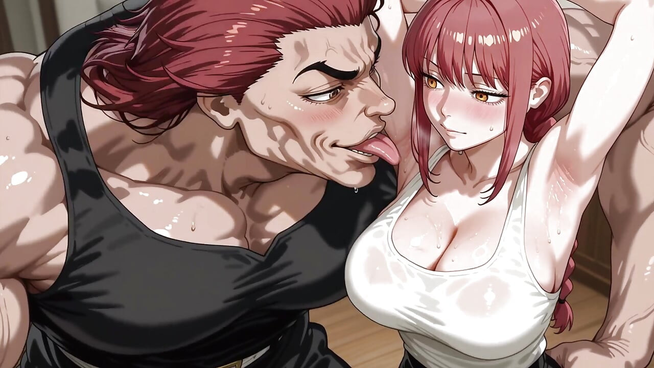 Yujiro (baki) x makima (cm)