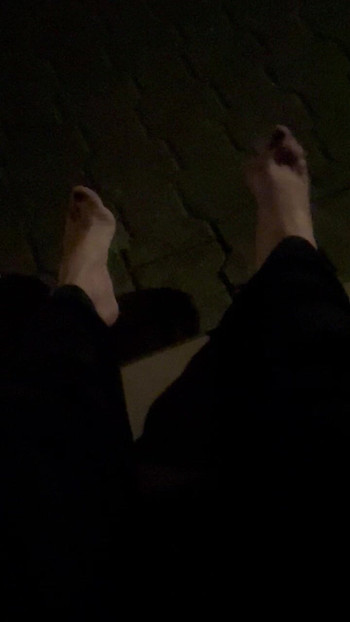 私の熱い足