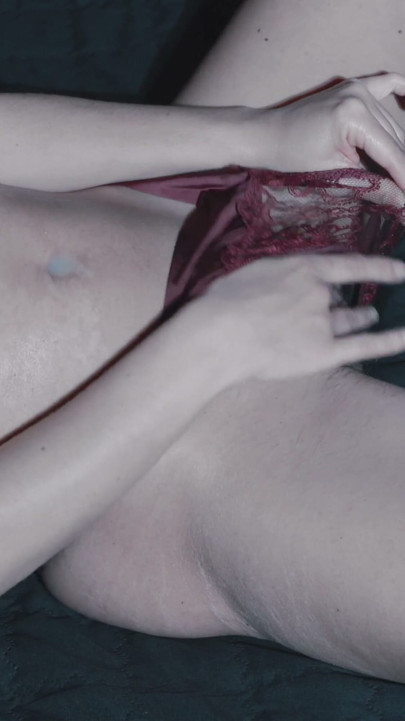 We Jerk off Together, He Cums on My Tits and I Keep on Orgasm