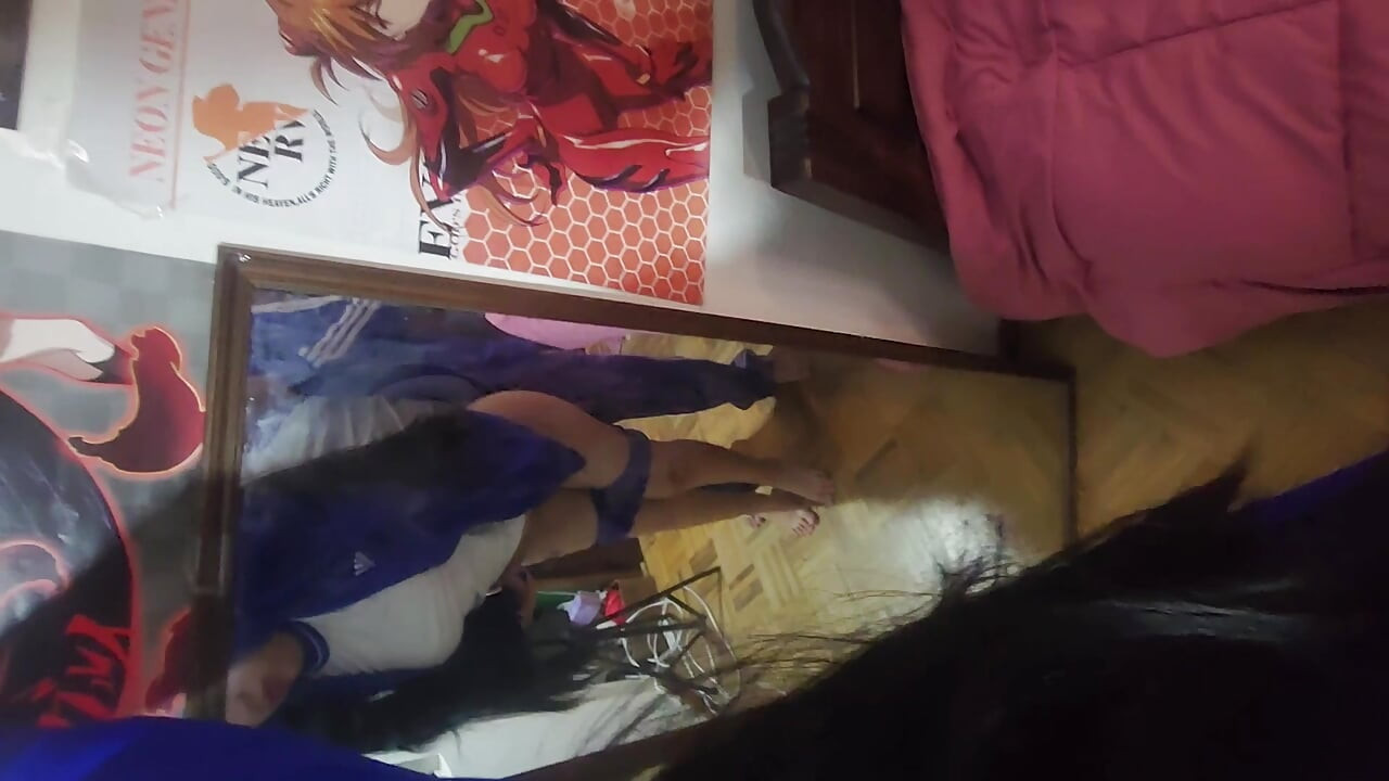 I MADE HER JEALOUS and THEN I make love to her in front of the mirror