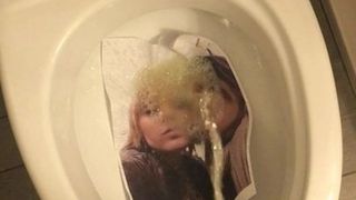 Piss on anastasia & camille after cum