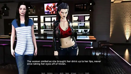 Bitch days of summer: slutty and nerdy girl into a night club-Ep3