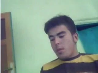 Straight guys feet on webcam #220