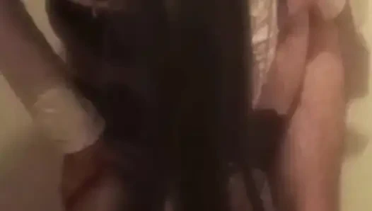 Secretary bitch giving the boss her vagina after a ride to work, HOW EASY I PUT IT IN!