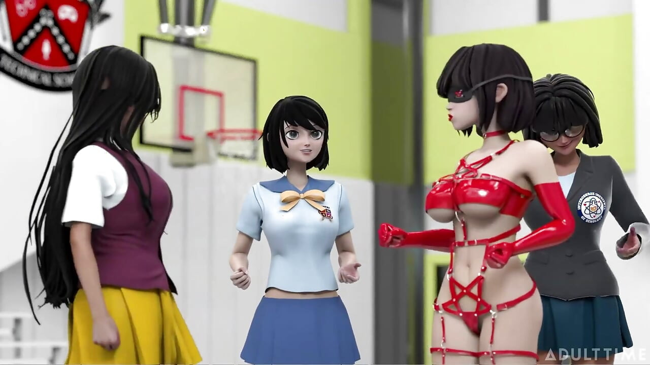 Hentai Sex College 2 semestr część 3 - gorące hentai dziewczyny pchają swoje cipki do limitu w konkursie pozycji seksu!