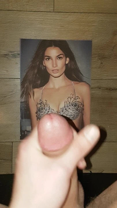 Lily Aldridge Cum Tribute #5