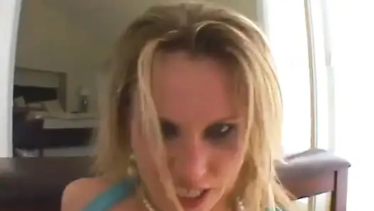 Kinky slut gets fucked in both of her holes