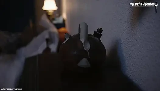 Korkulukla seks: genç çiftçinin yasak fantezisi