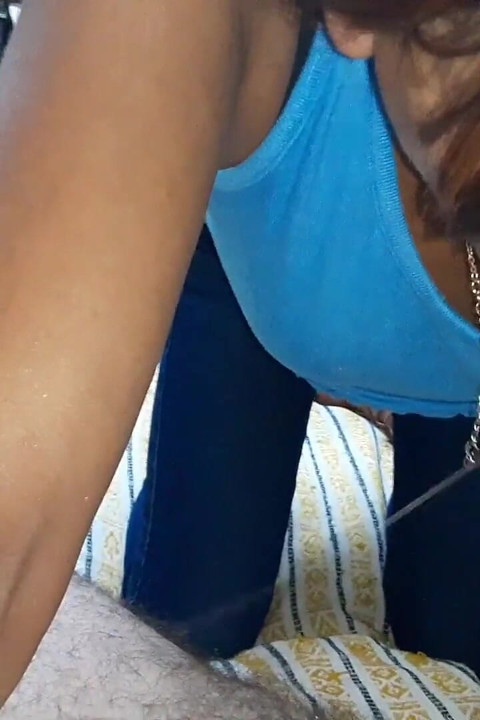 Mexican Latina Blowjob - She Sucks My Cock Dry