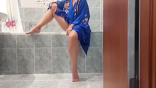 Selena's Exiting Half Naked Evening Sex Pleasure