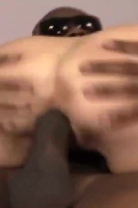 Huge Black Torpedo Cock Pounds Shocked Brunette Pussy