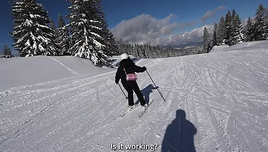 Ski Instructor Fucks Sexy Tattooed Girl In Doggy Style After Lessons