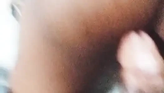 Pussy and Dick in Door Sex Play