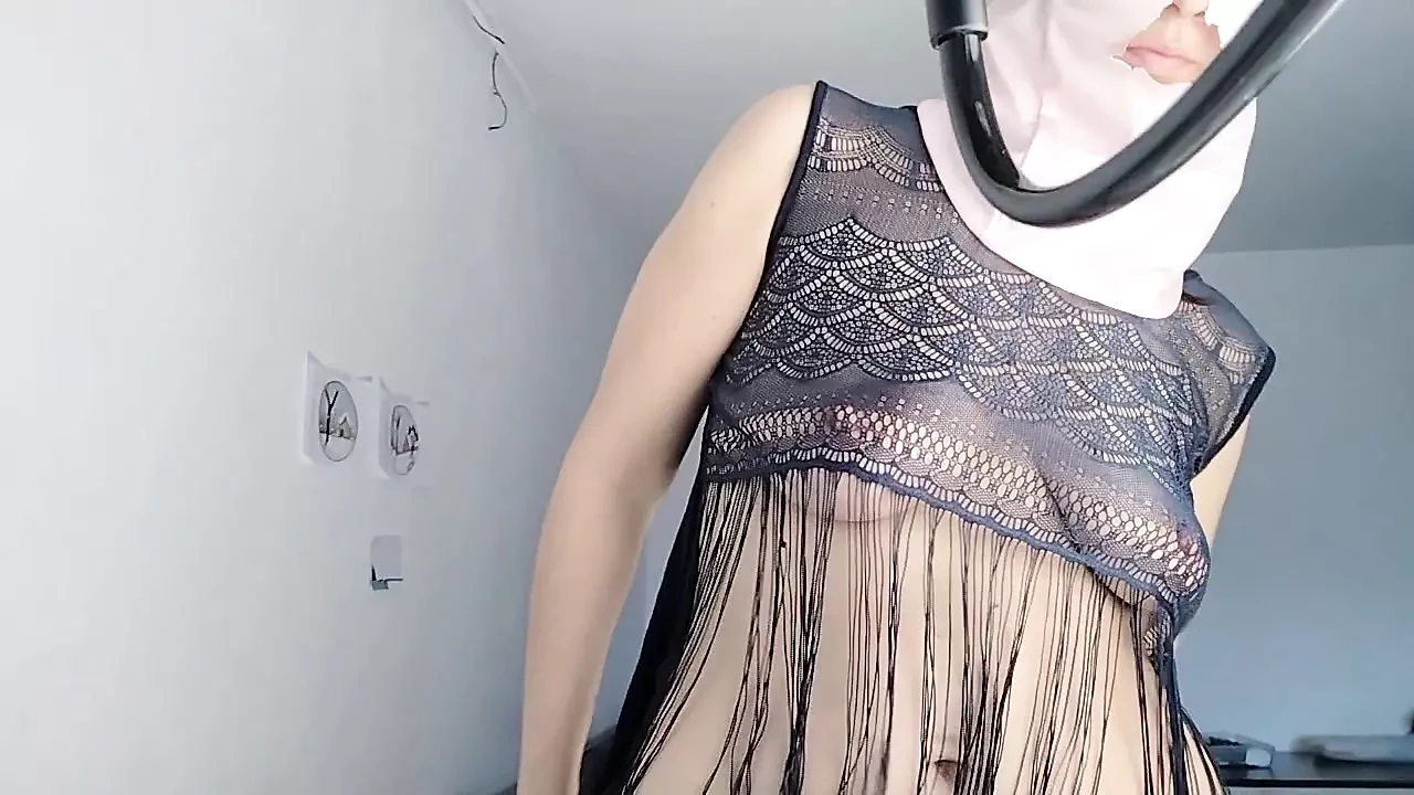 Naughty sexy milf tries on naked clothes. Latina hairy pussy tries on clothes in bed.
