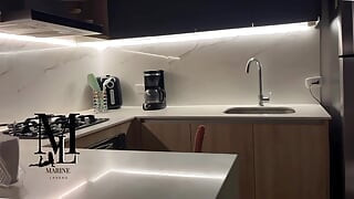 I fuck my pussy with fuckmachine at maximum speed and end up squirting! Screams Moans Orgasm